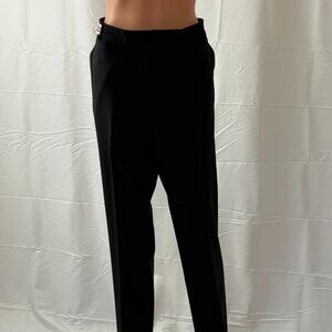 Ralph Lauren Black Lightweight Pants / Size 12 / Classic/Timeless